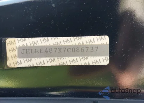 2007 Honda Cr-V Ex-L from USA, damaged, VIN JHLRE487X7C086737